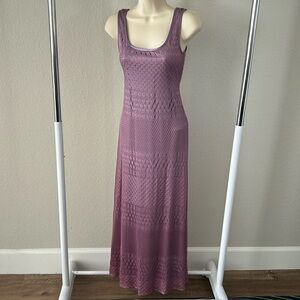 Vintage unbranded maxi lace dress